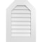 Ekena Millwork Octagonal Top Surface Mount PVC Gable Vent w/ 3-1/2"W x 1"P Standard Frame, 20"W x 28"H GVPOT20X2801SN - alternate 1